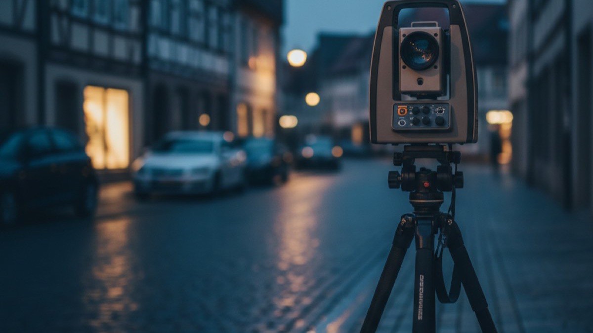 Mobiles Lasermessgerät am Straßenrand – TraffiStar S350 und die Rohmessdaten